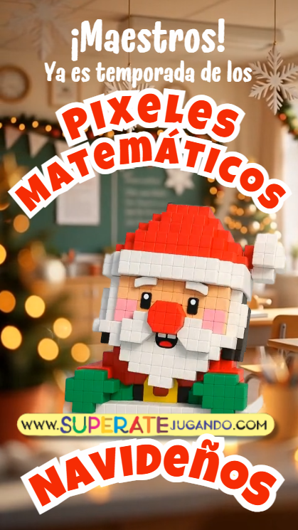 Pixeles Navideños - Sumas y Restas