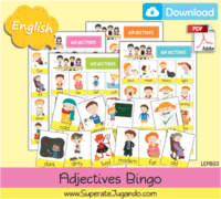 Download Adjectives Bingo pdf