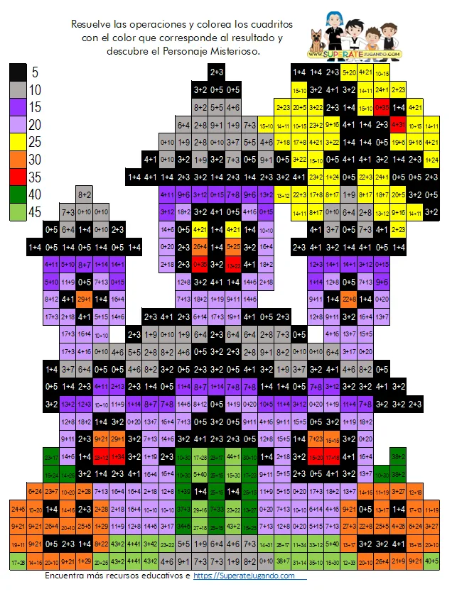 Hoja de Pixeles Halloween: casa fantasma
