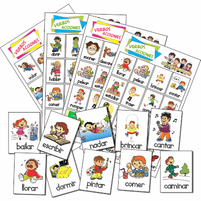 Lotería de Verbos en Español