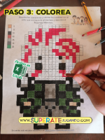 Demon-Slayer-Sumas-y-Restas-Signos-Tanjiro-colorear