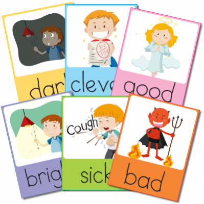 Flashcards-Adjectives-English