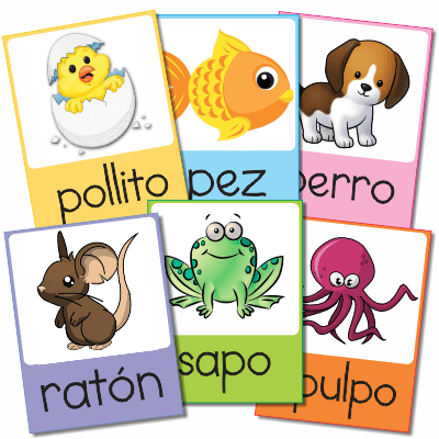 Flashcards-Animals-Spanish