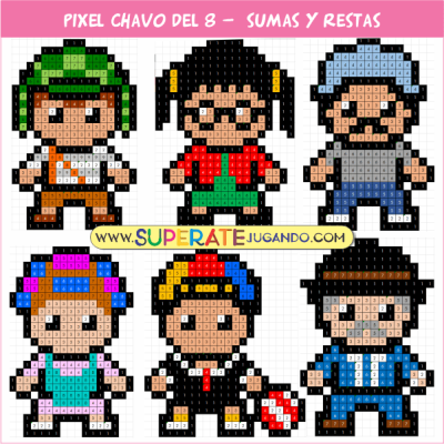 Pixel-Chavo-del-8-Sumas-y-Restas