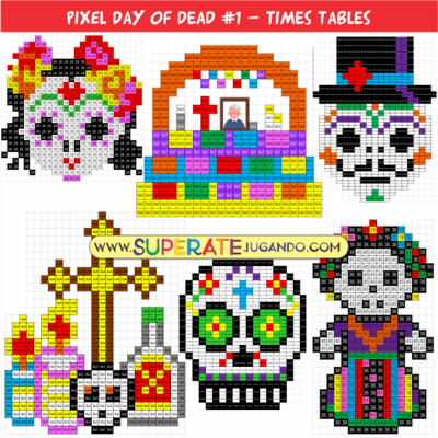 Times Tables - Day of the Dead