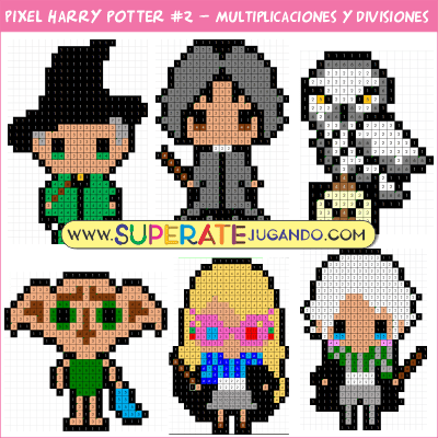 Pixel-Harry-Potter-2-Multiplicaciones-y-Divisiones