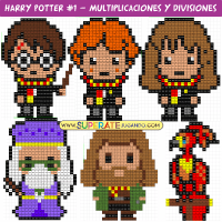 Pixel-Harry-Potter-Multiplicaciones-y-Divisiones
