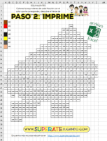 Pixel Personajes Mexicanos 1 - Independencia - Fracciones y Decimales