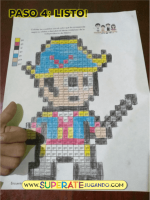Pixel Personajes Mexicanos - Independencia - Letras y Números