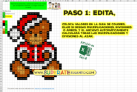Pixel Navidad 3 - Multiplicaciones y Divisiones