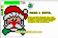 Pixel Navidad 3 - Sumas y Restas