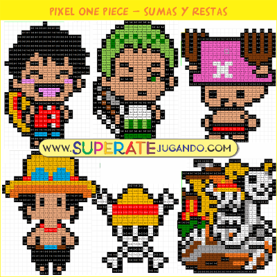 Pixel-One-Piece-1-Sumas-y-Restas
