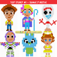 Pixel Toy Story 1 - Sumas y Restas
