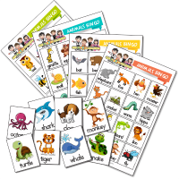 Animal Bingo Learn English