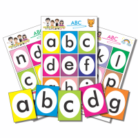 Loteria Abecedario en Inglés para Imprimir