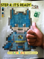 Pixel Super Heroes 2 -  Justice-League - Addition and Subtraction