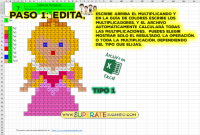 Pixel Princesas 2 - Tablas de Multiplicar